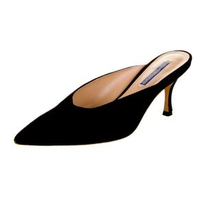 Stuart Weitzman Suede Mules
